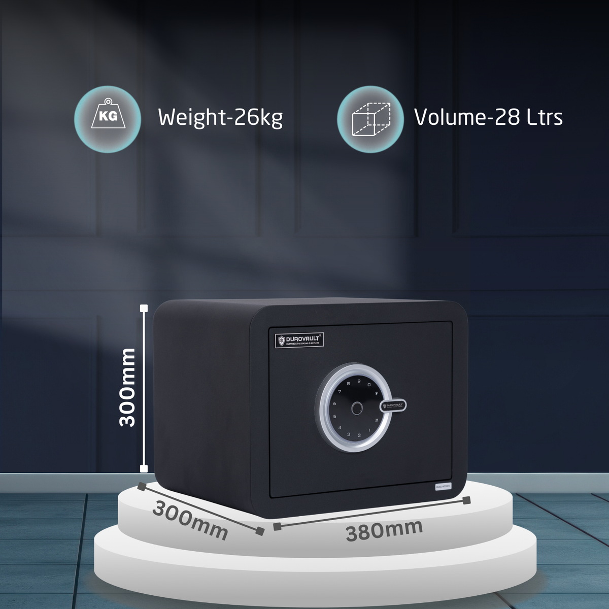 Durovault Dhruva | Home and office Locker | 28 Ltrs