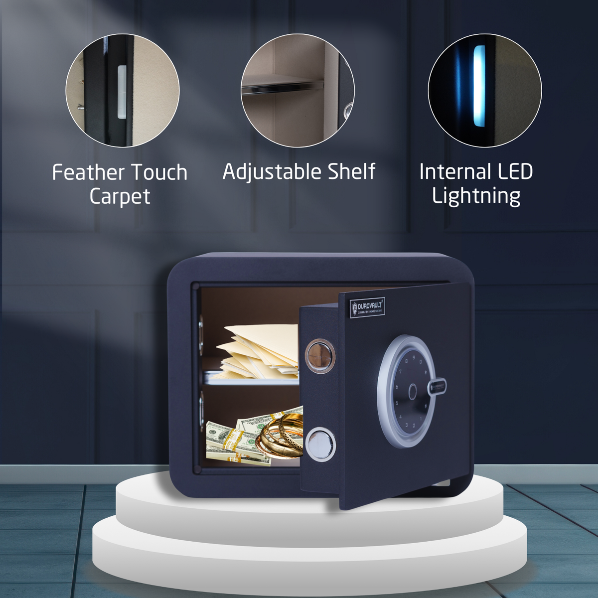 Durovault Dhruva | Home and office Locker | 28 Ltrs