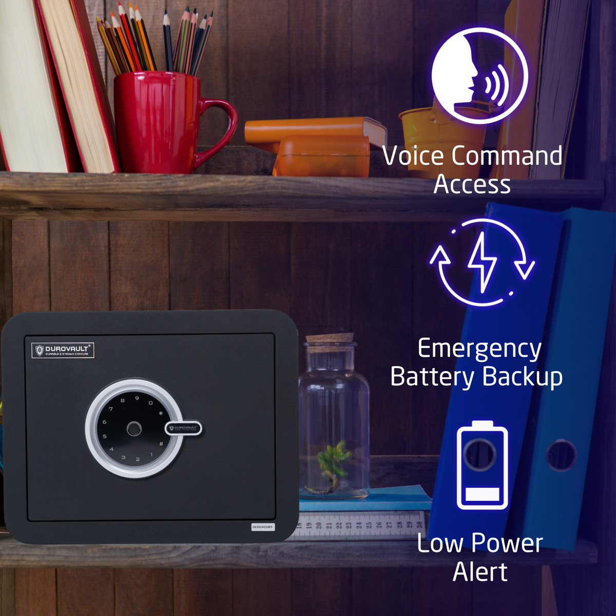 Durovault Dhruva | Home and office Locker | 28 Ltrs