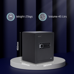 Durovault Shakthi | Bio Metric and Digital Locker for home | 45 Ltrs