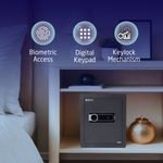 Durovault Shakthi | Bio Metric and Digital Locker for home | 45 Ltrs