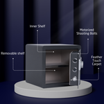 Durovault Shakthi | Bio Metric and Digital Locker for home | 34 Ltrs