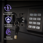 Durovault Vajra | Safety Lockers for Home and commercial space | 28 Ltrs