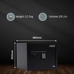 Durovault Vajra | Safety Lockers for Home and commercial space | 28 Ltrs