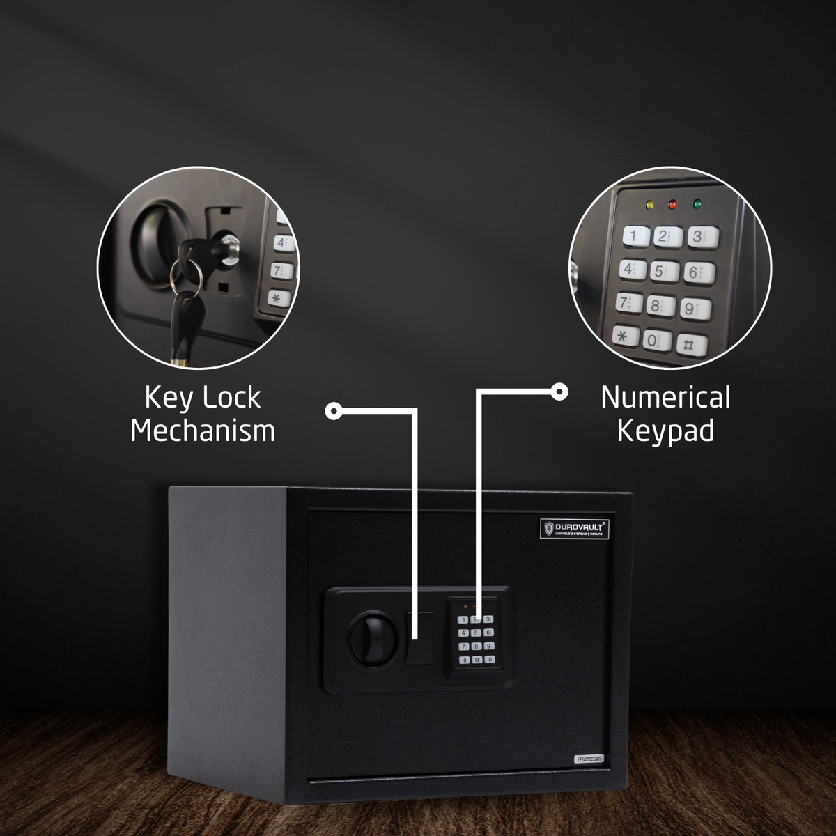 Durovault Vajra | Safety Lockers for Home and commercial space | 28 Ltrs