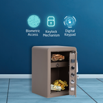 Durovault Bhima | Bio Metric and Digital Locker | Jewelry Safe | 48 Ltrs